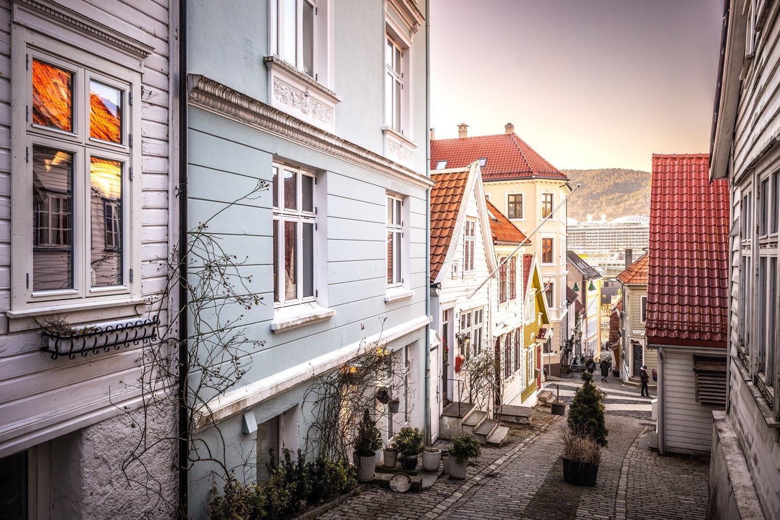 Leiligheten har en sentral beliggenhet på Nordnes/ Verftet. Galleribilde