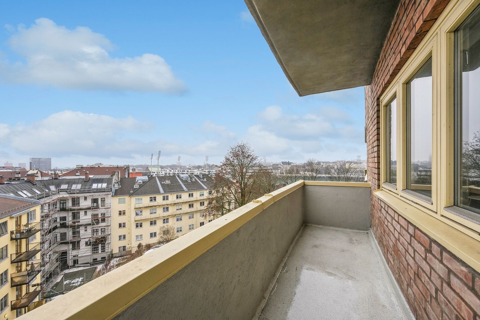 Balkong med utsikt Galleribilde