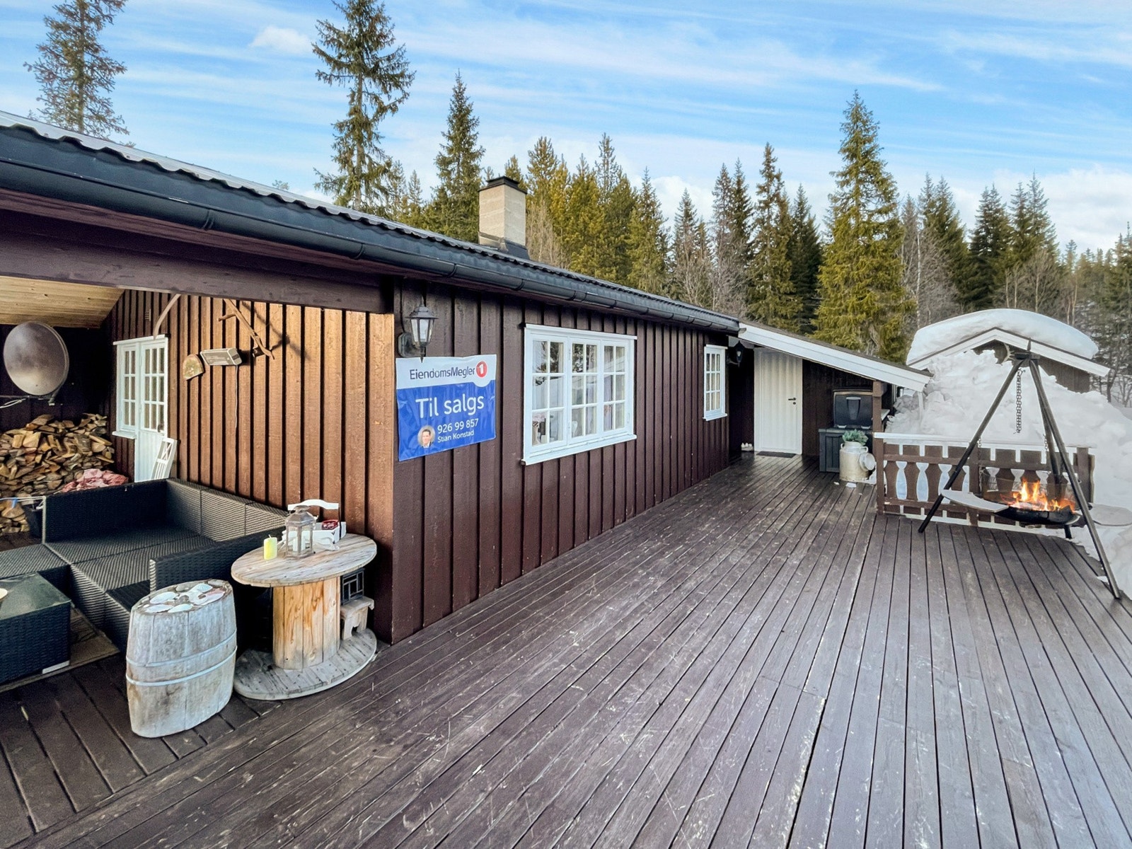 Området byr på fantastiske turmuligheter sommer som vinter. Galleribilde