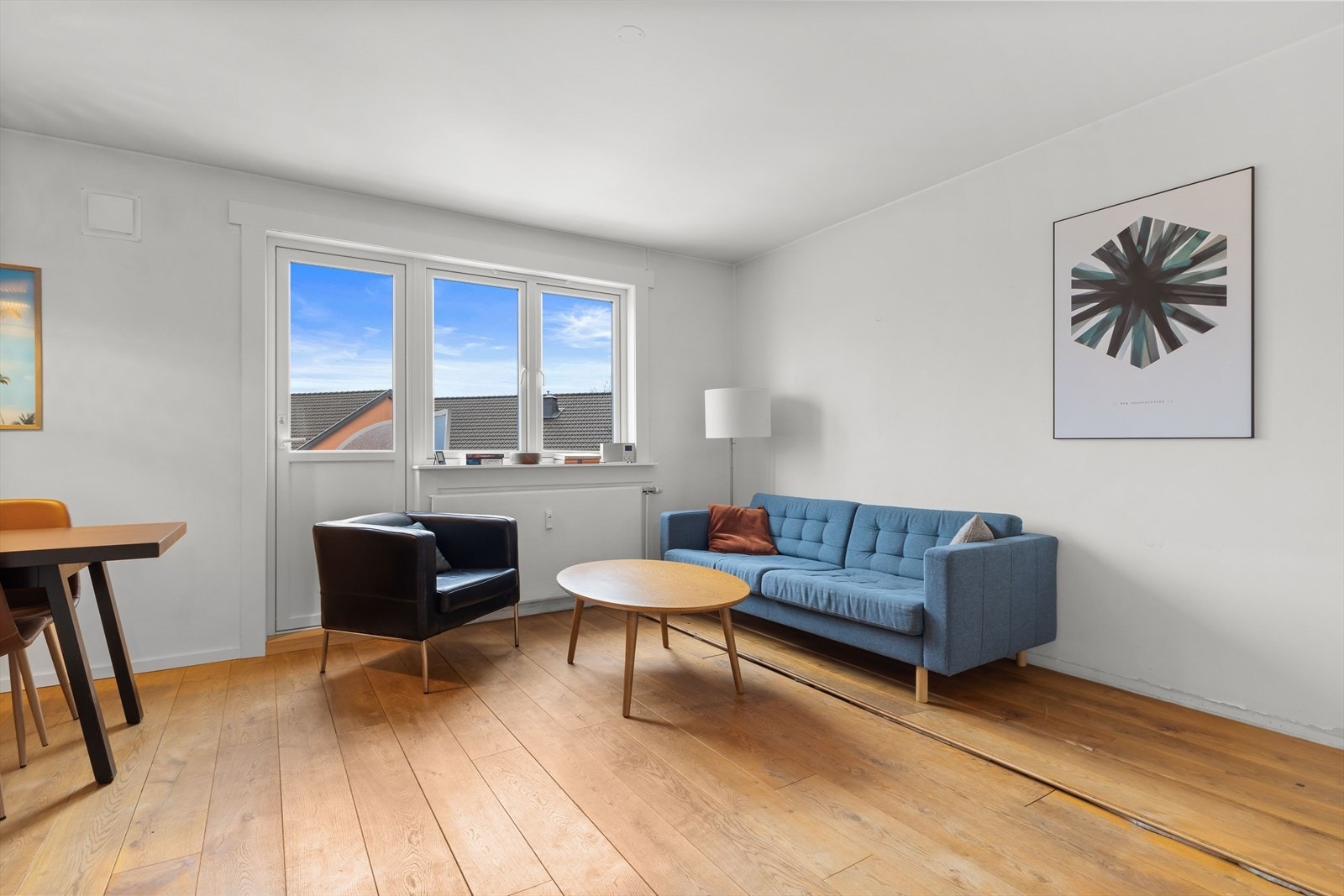 Nye vinduer og balkongdør ble installert i 2023 i regi av borettslaget. Galleribilde