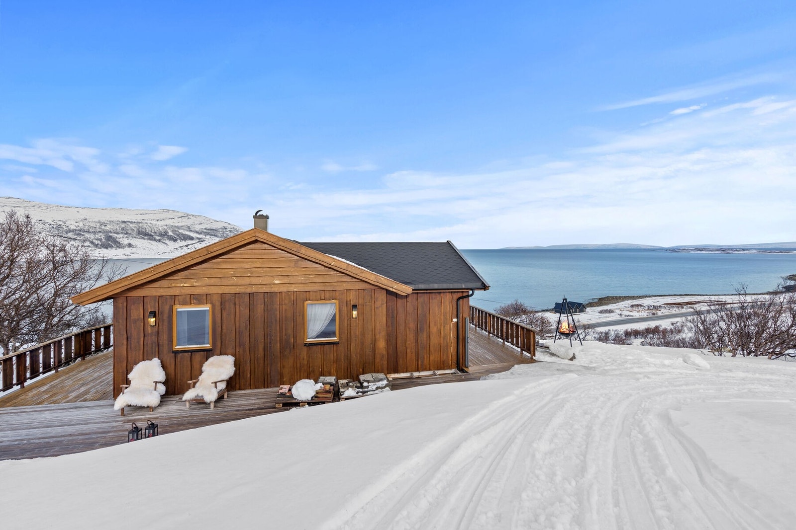 Et ypperlig fritidssted både sommer og vinter. Galleribilde