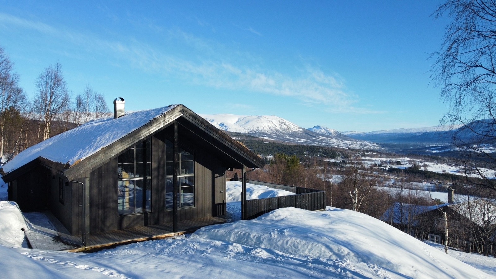 Her er det like fint vinter som sommer. Galleribilde