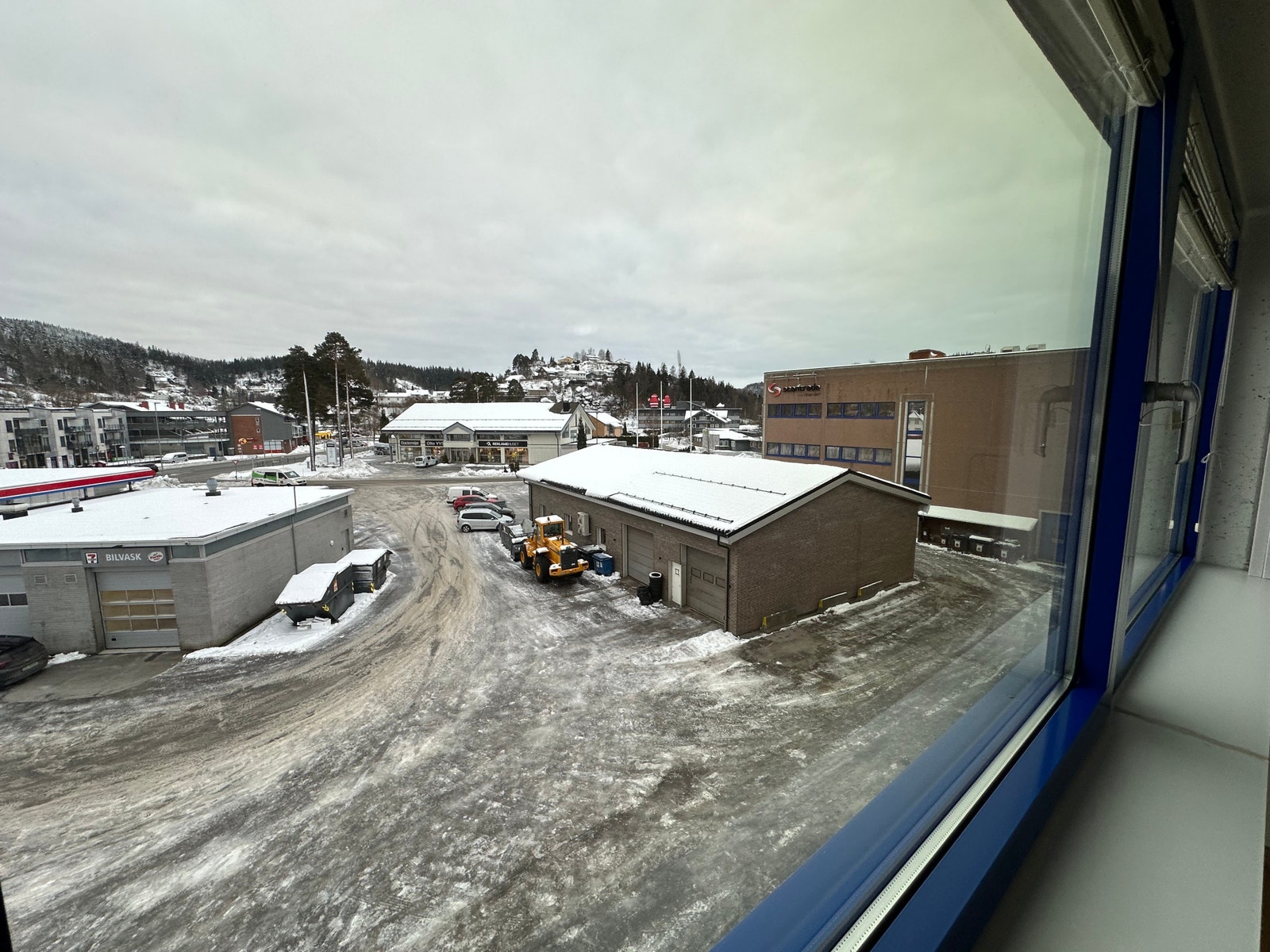 Utsikt fra lokalet Galleribilde