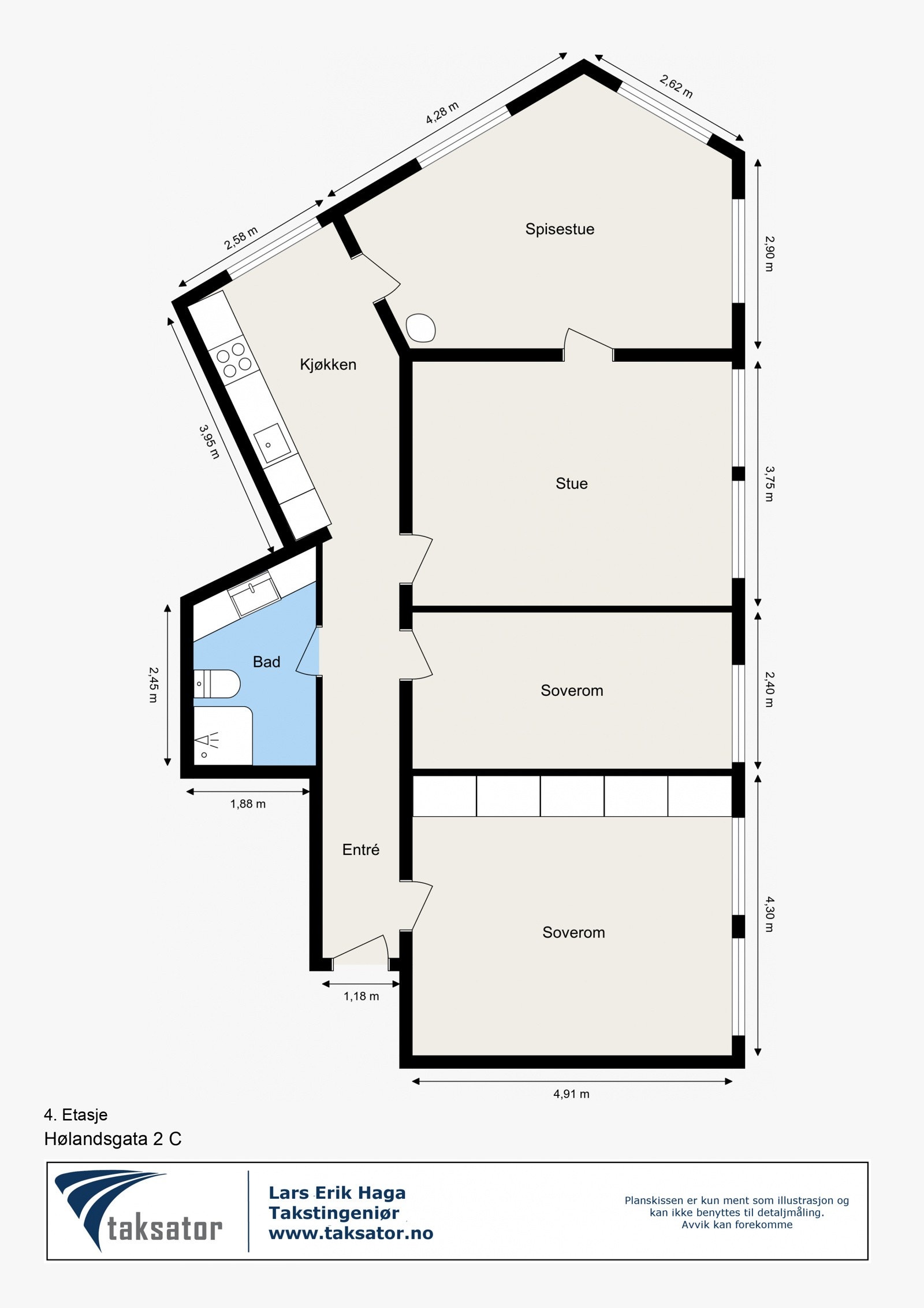 Plantegning - velkommen til en hyggelig visning! Galleribilde