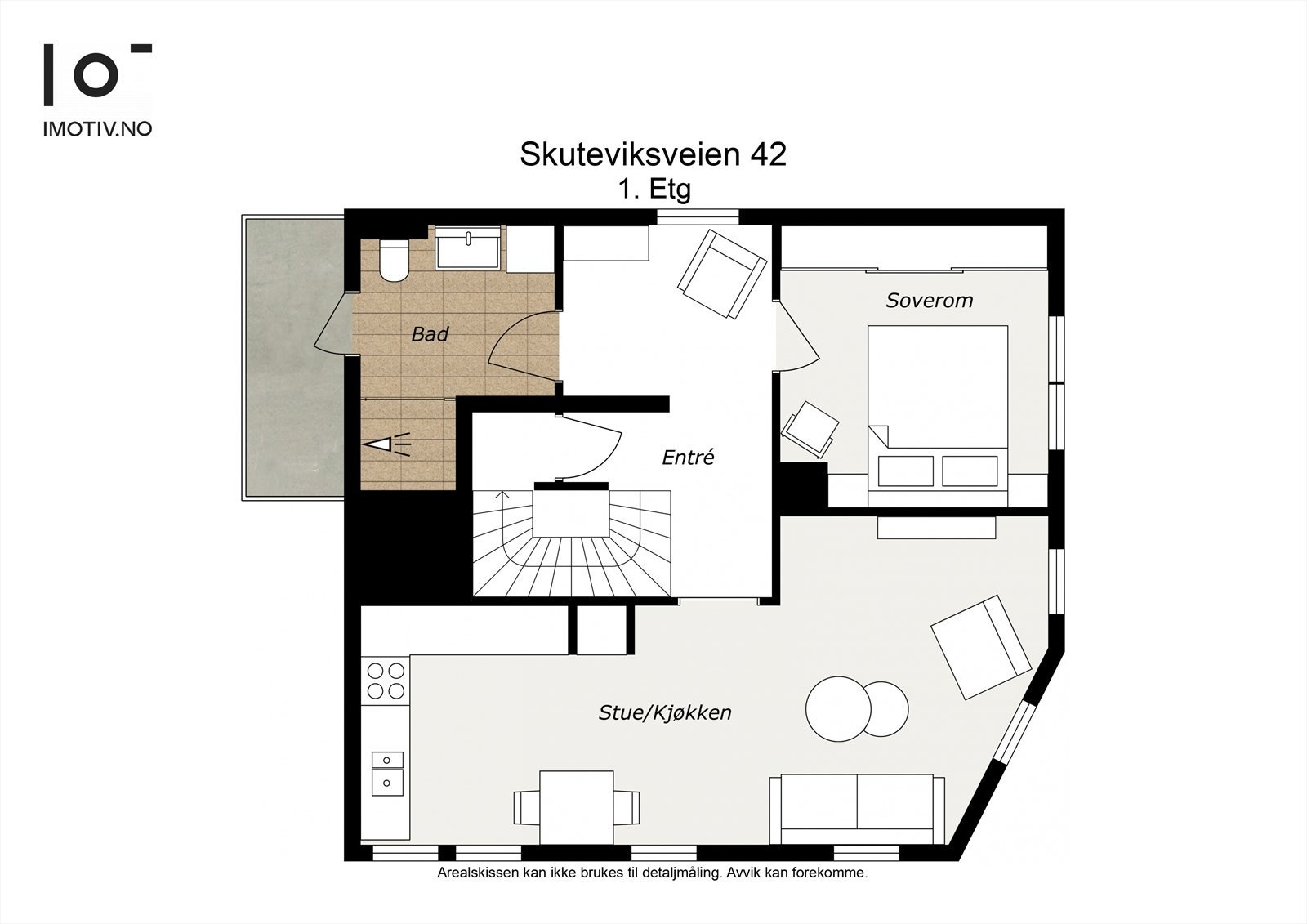 - Plantegning 1. etg - Galleribilde
