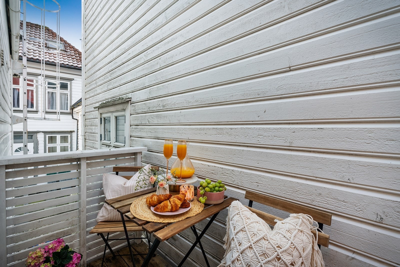 - Hyggelig altan på 3m² - Galleribilde