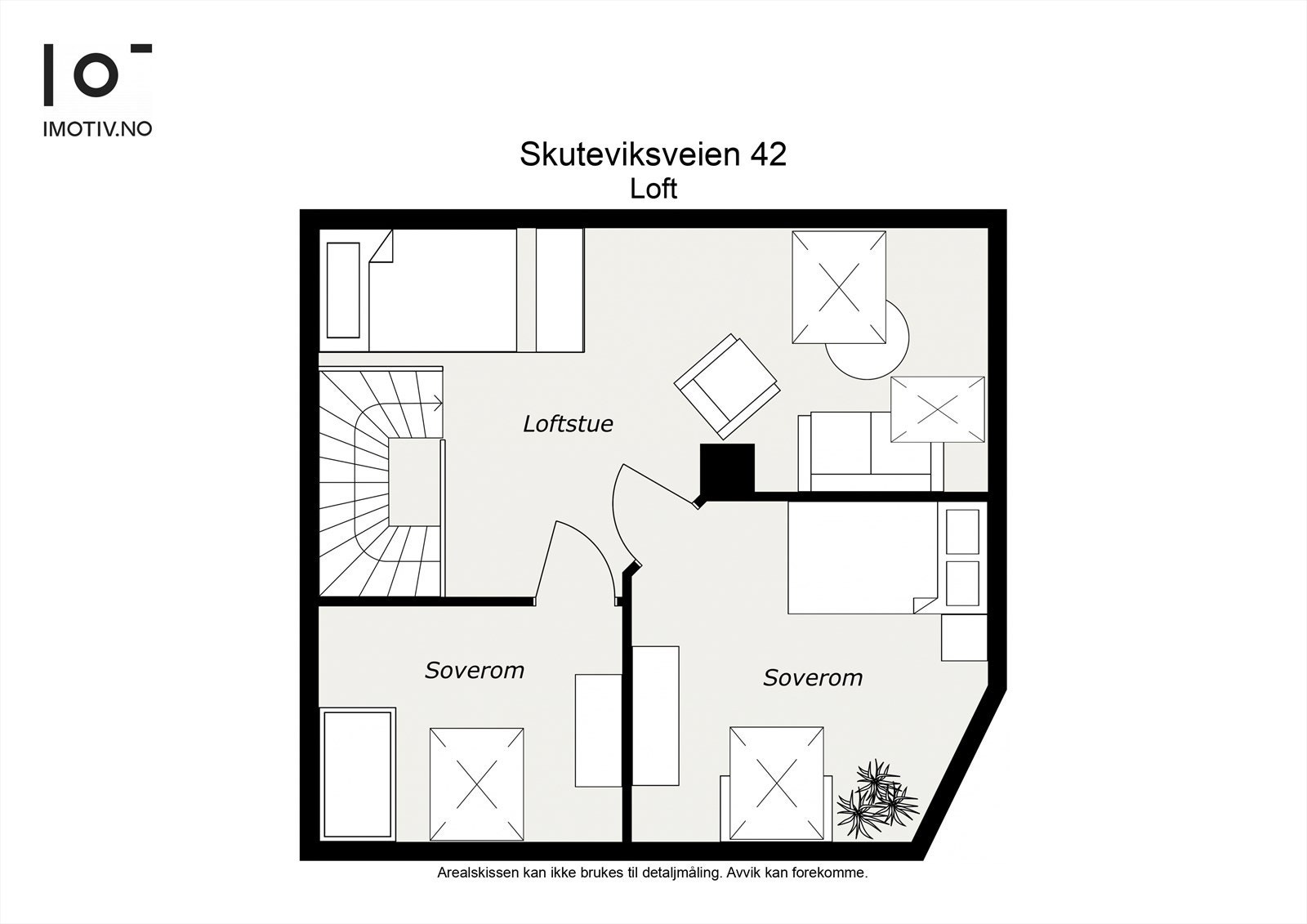 - Plantegning loft - Galleribilde
