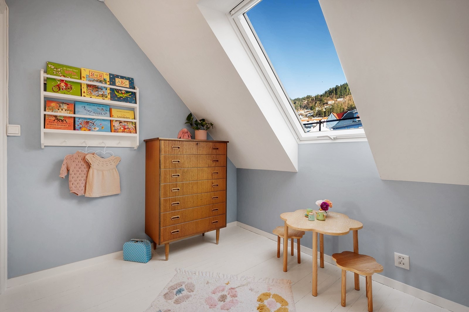- Rommet passer perfekt til barnerom, gjesterom, kontor etc. Mulighetene er mange - Galleribilde