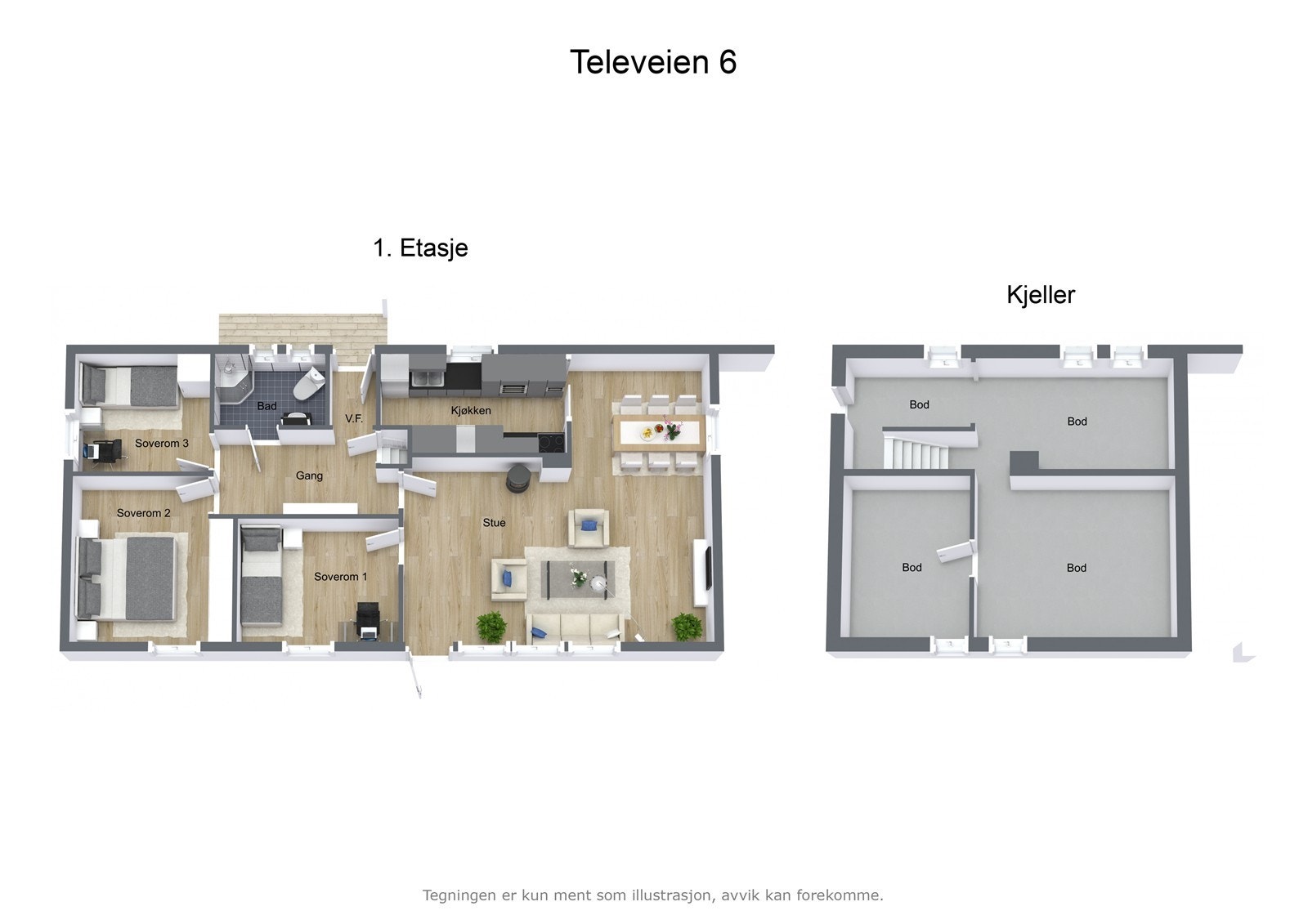 Televeien 6 - 3D - Combined - Letterhead Galleribilde