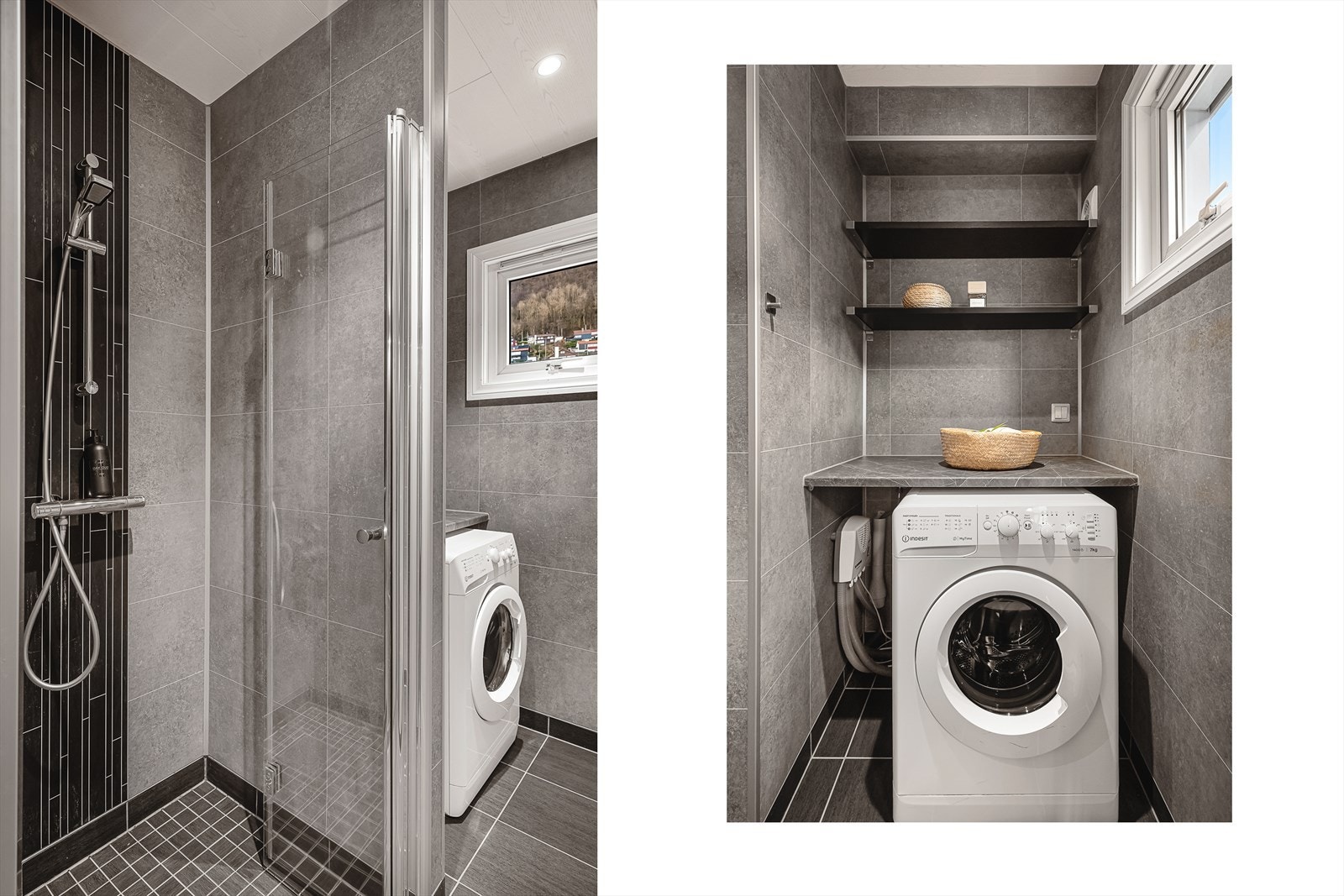 Både bad og kjøkken ble oppgradert av tidligere eier i 2017. | Badet har rør-i-rør system Galleribilde