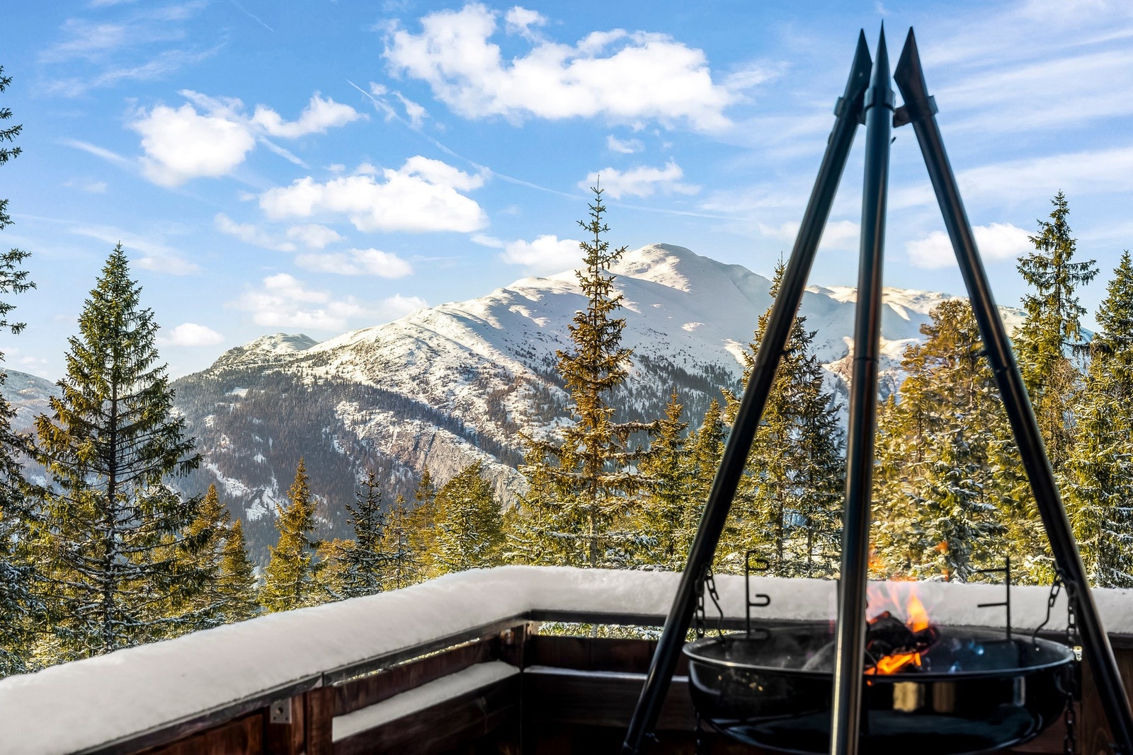 Flott utsikt mot Skorve Galleribilde