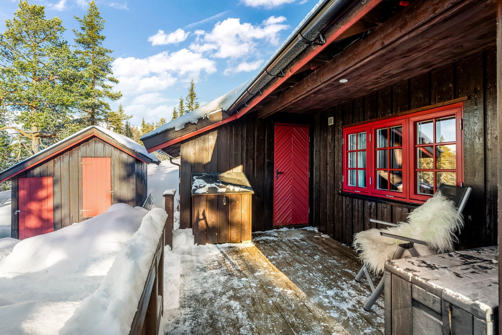 Koselig fjellhytte med fredelig beliggenhet. Galleribilde