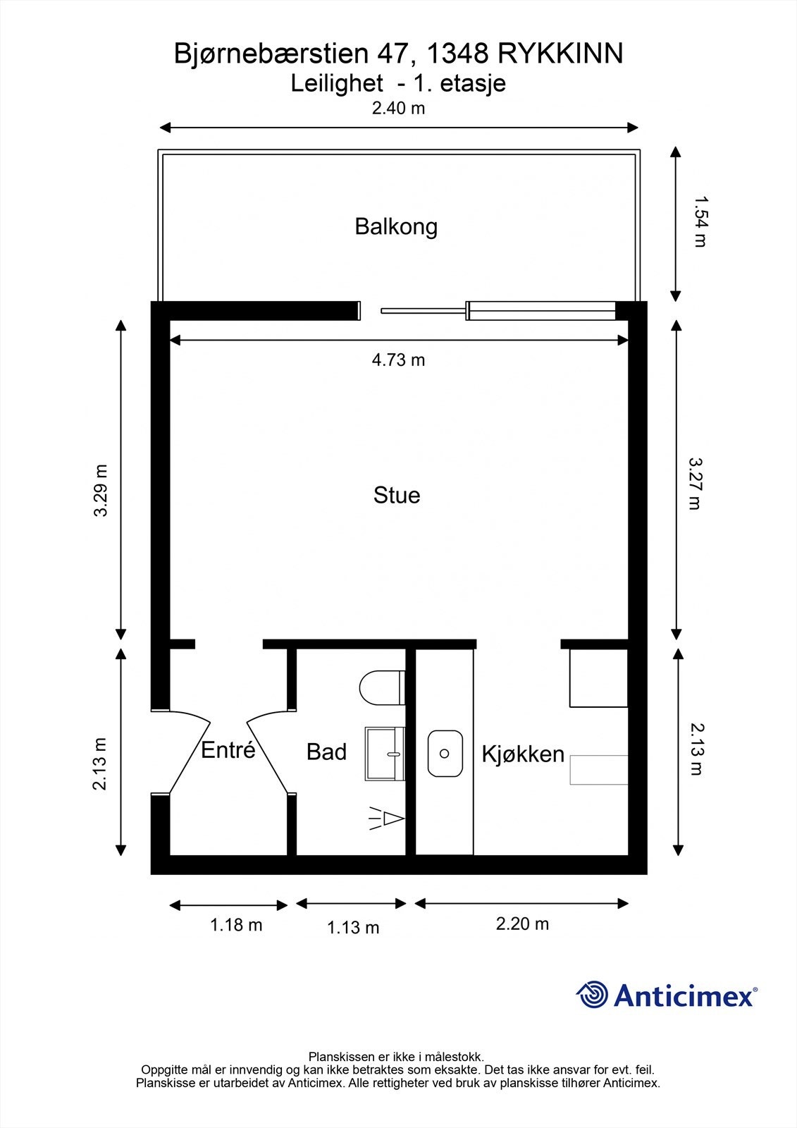 Dagens planløsning Galleribilde