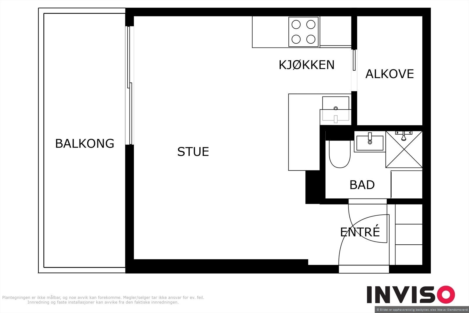 Alternativ planløsning 2 Galleribilde