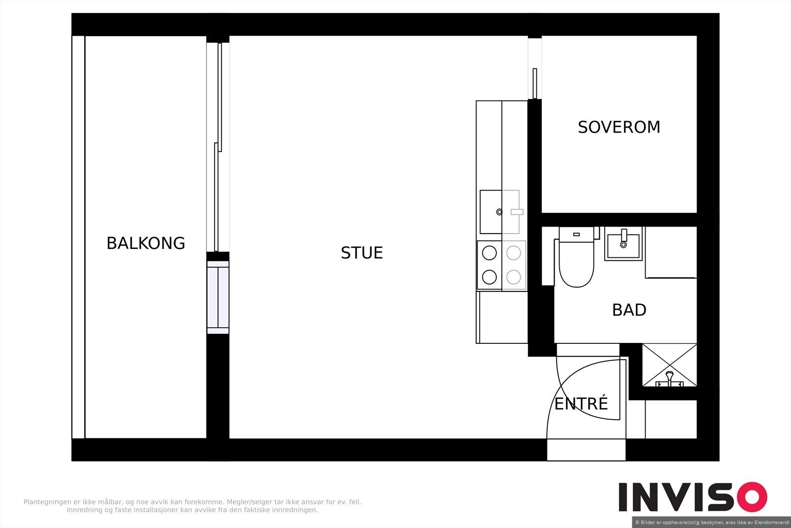 Alternativ planløsning 1 Galleribilde