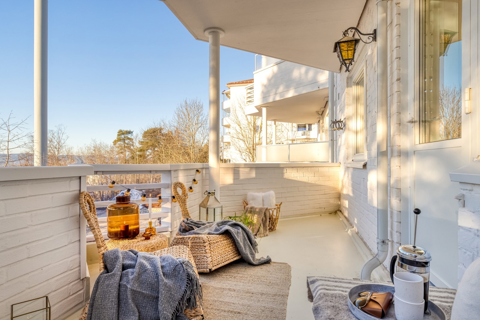 Her er det ikke feil å invitere venner og familie over for vakre solnedganger. Galleribilde