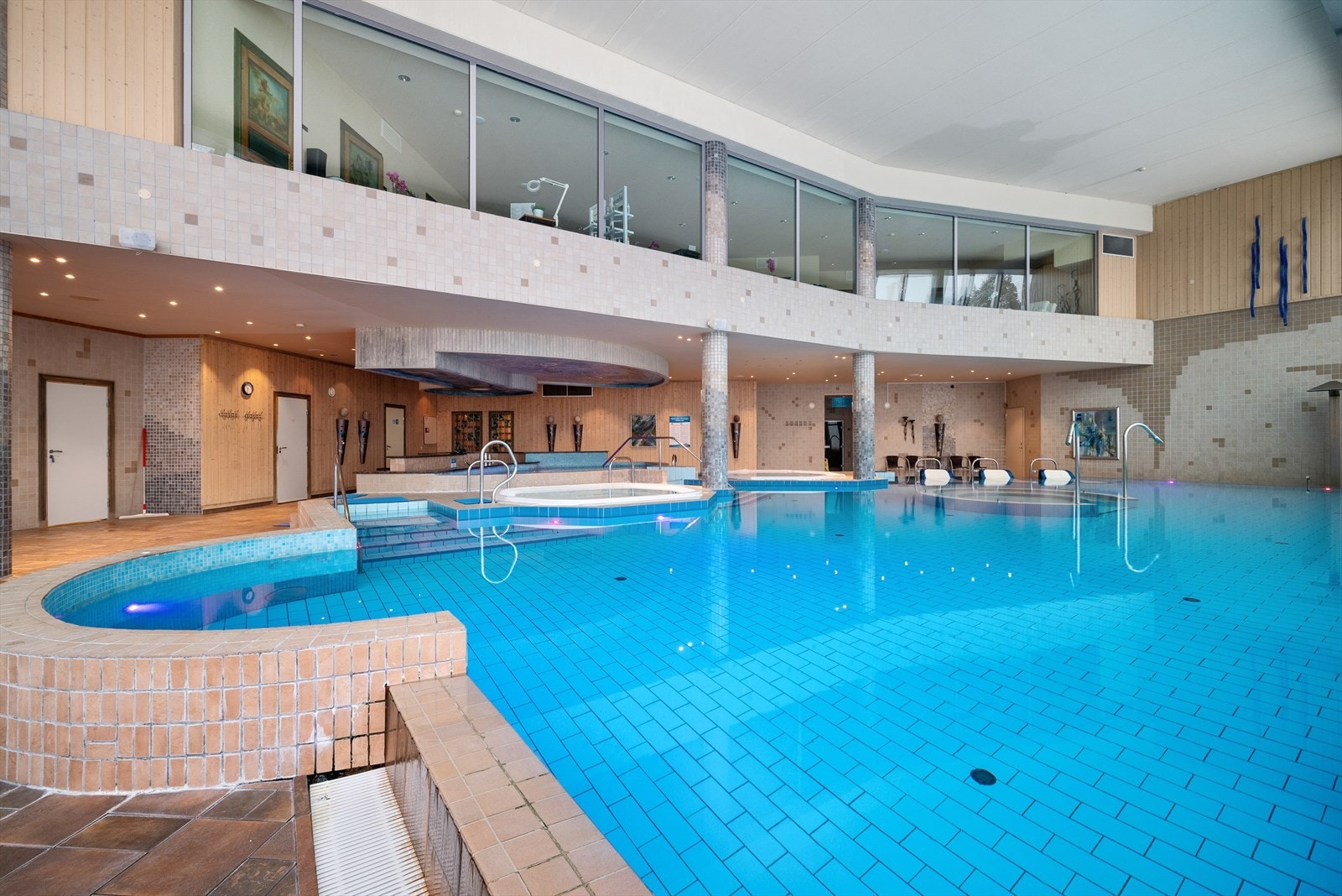 Spa-avdelingen på hotellet er romslig. Se Savalen.no for mer info. Galleribilde