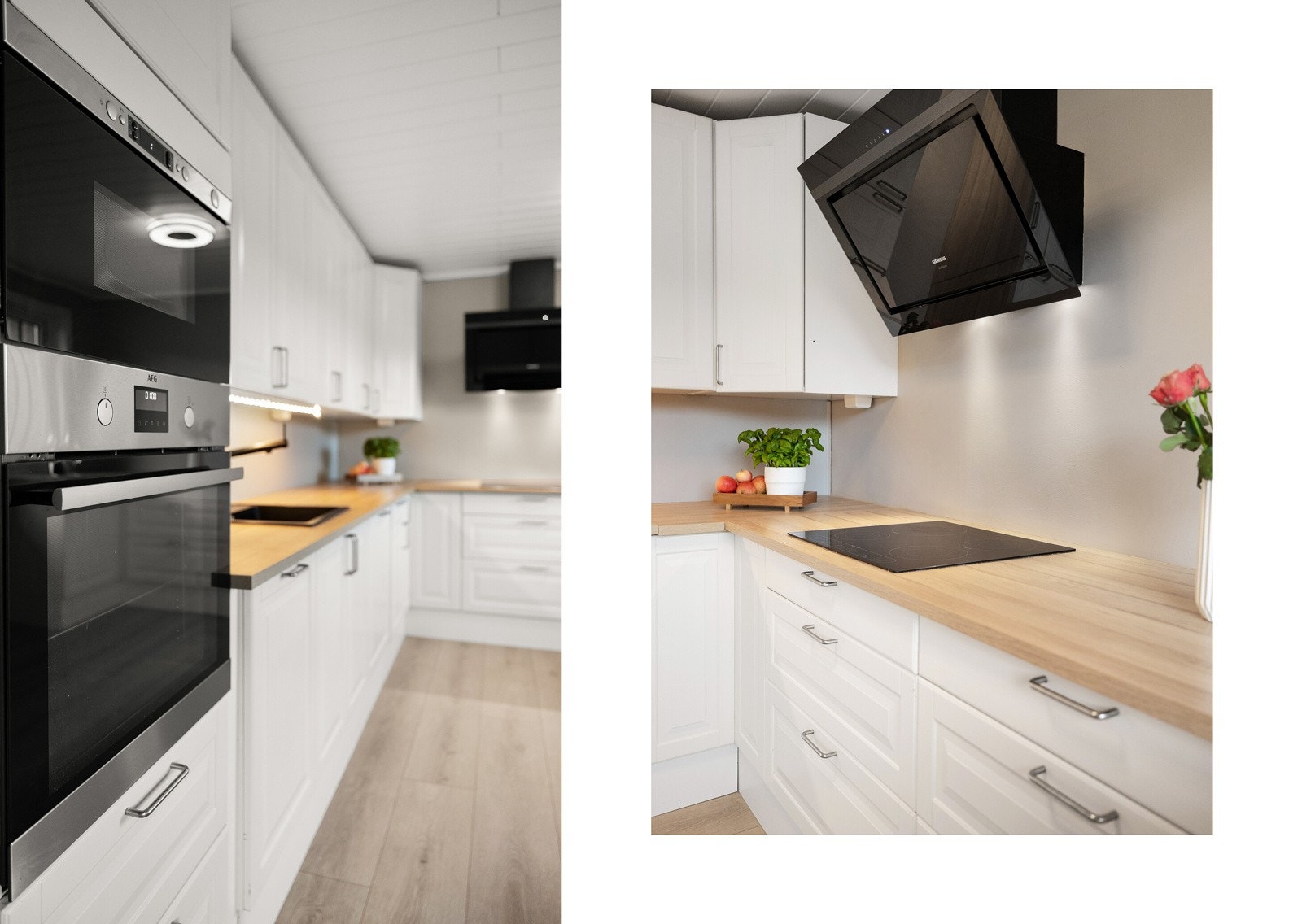 Alle hvitevarer medfølger i salget. Galleribilde