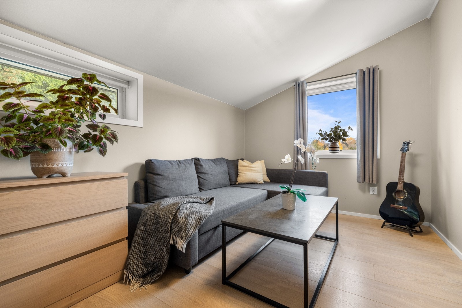 Soverom II blir benyttet som et gjesterom. Galleribilde