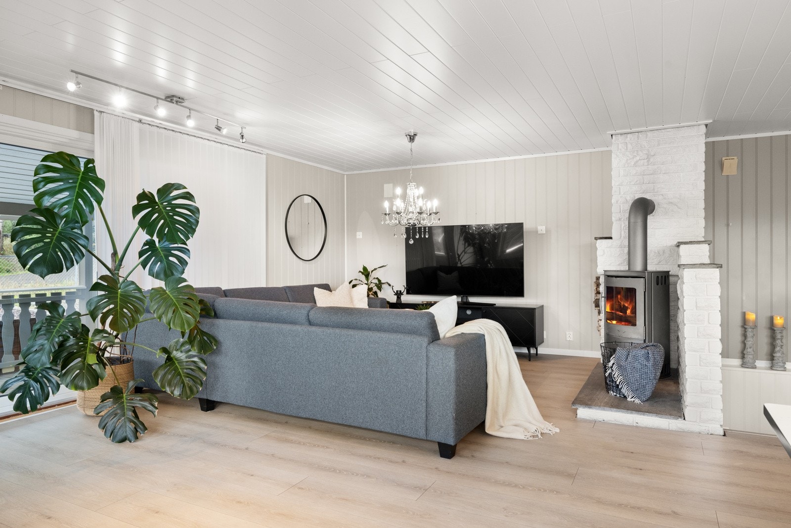 Her er det mulighet for flere soner, med plass til hele familien samlet. Galleribilde