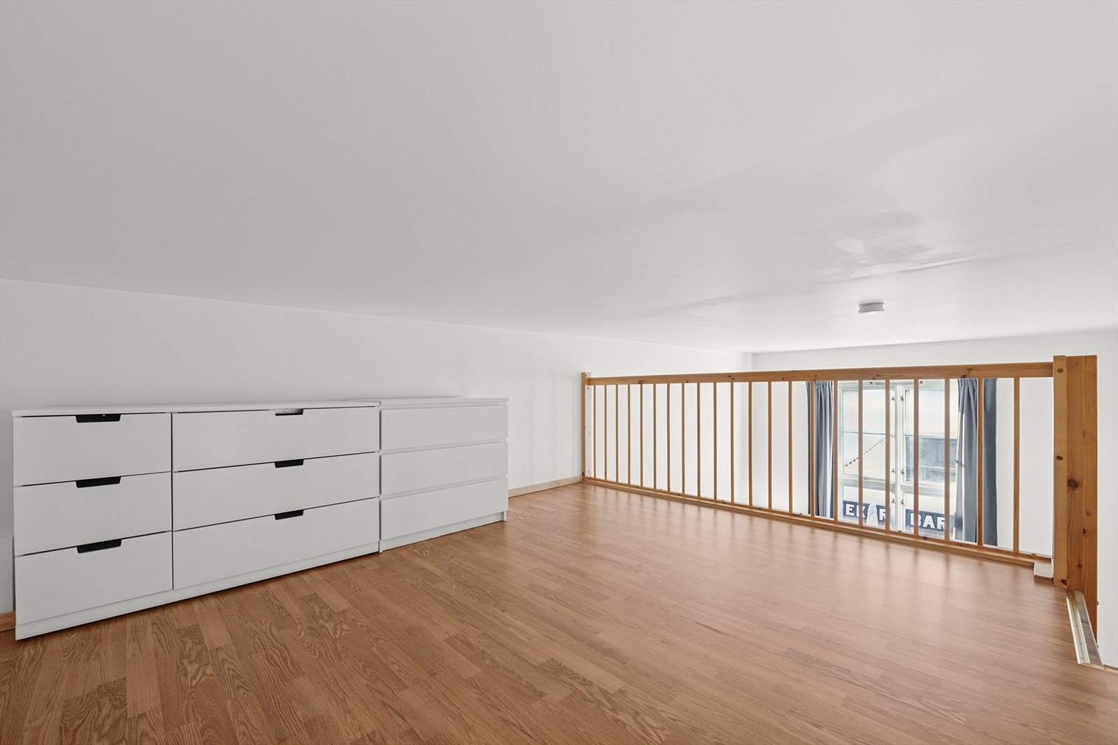 Pga. lav takhøyde er ikke arealet måleverdig Galleribilde