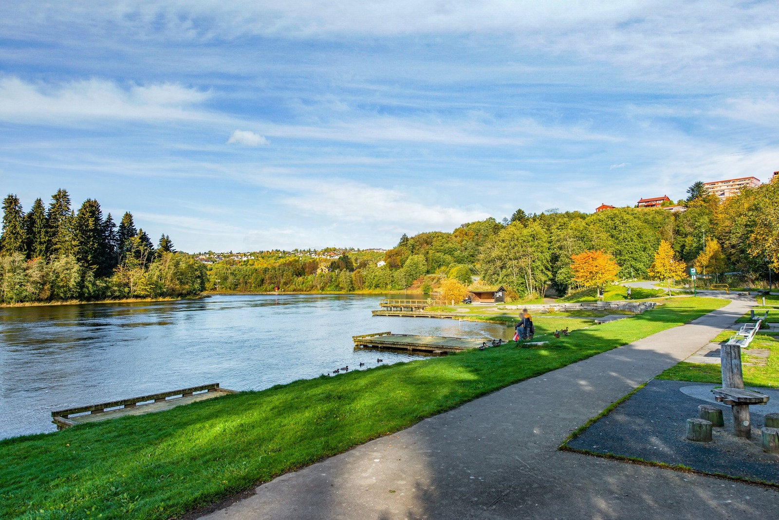 Det er flotte turområder i umiddelbar nærhet av boligen. Galleribilde