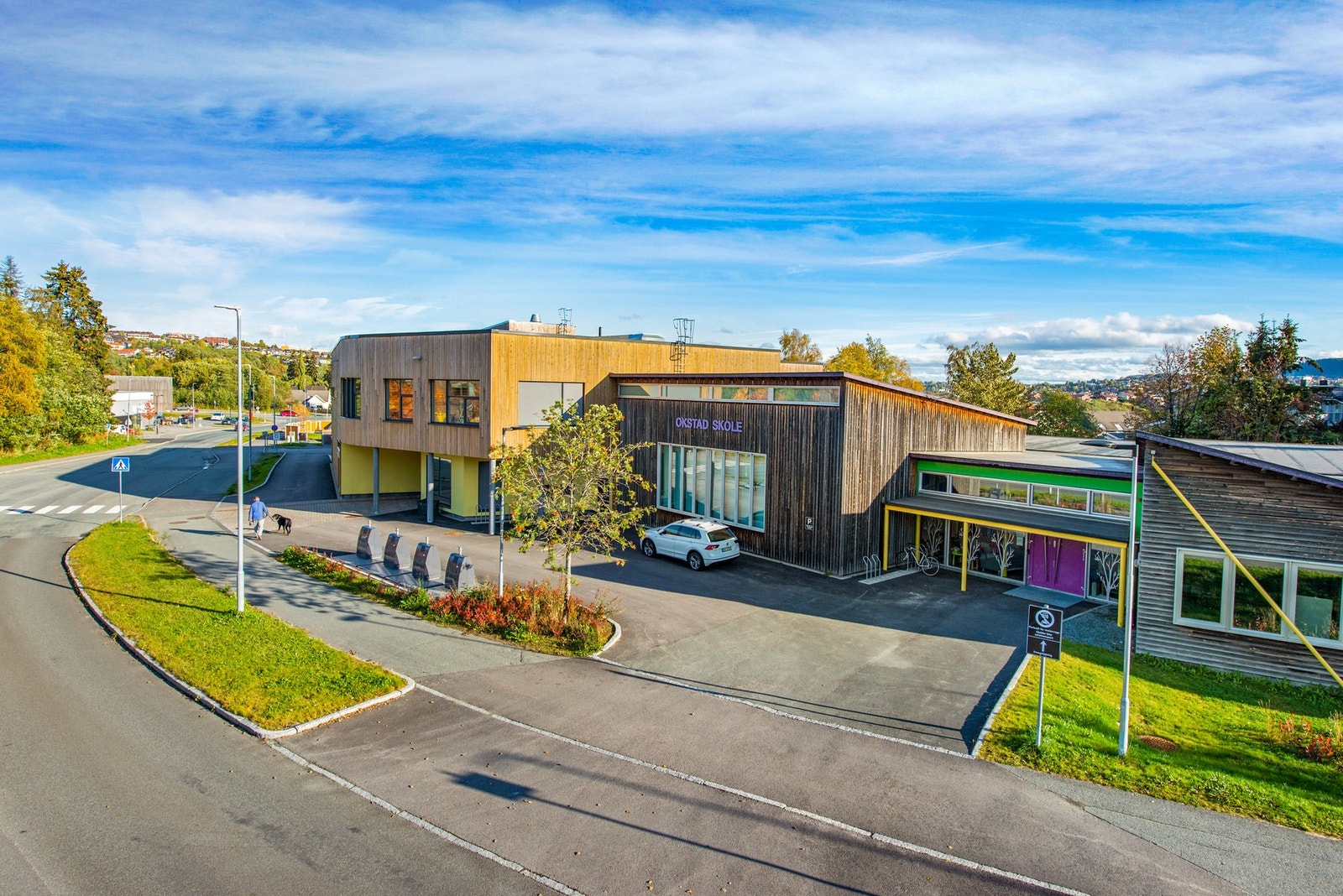 Gangavstand til skole. Galleribilde