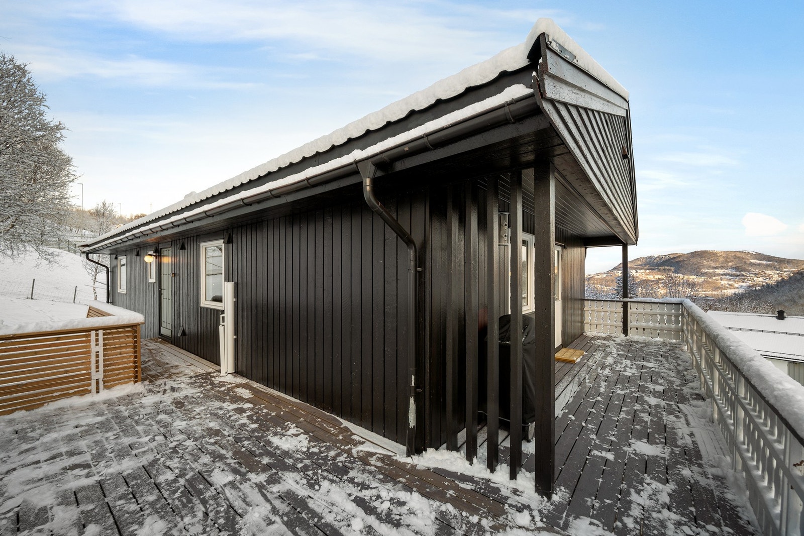 Store terrasseområder med god solgang Galleribilde