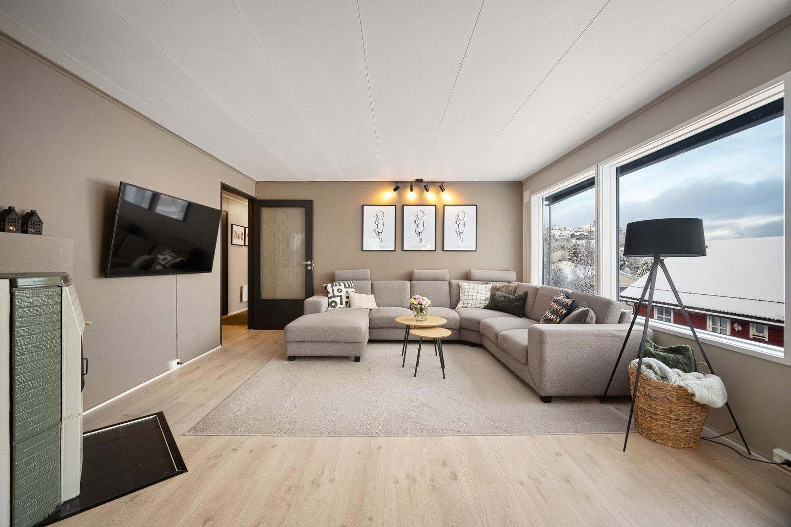 Koselig sofaområde Galleribilde