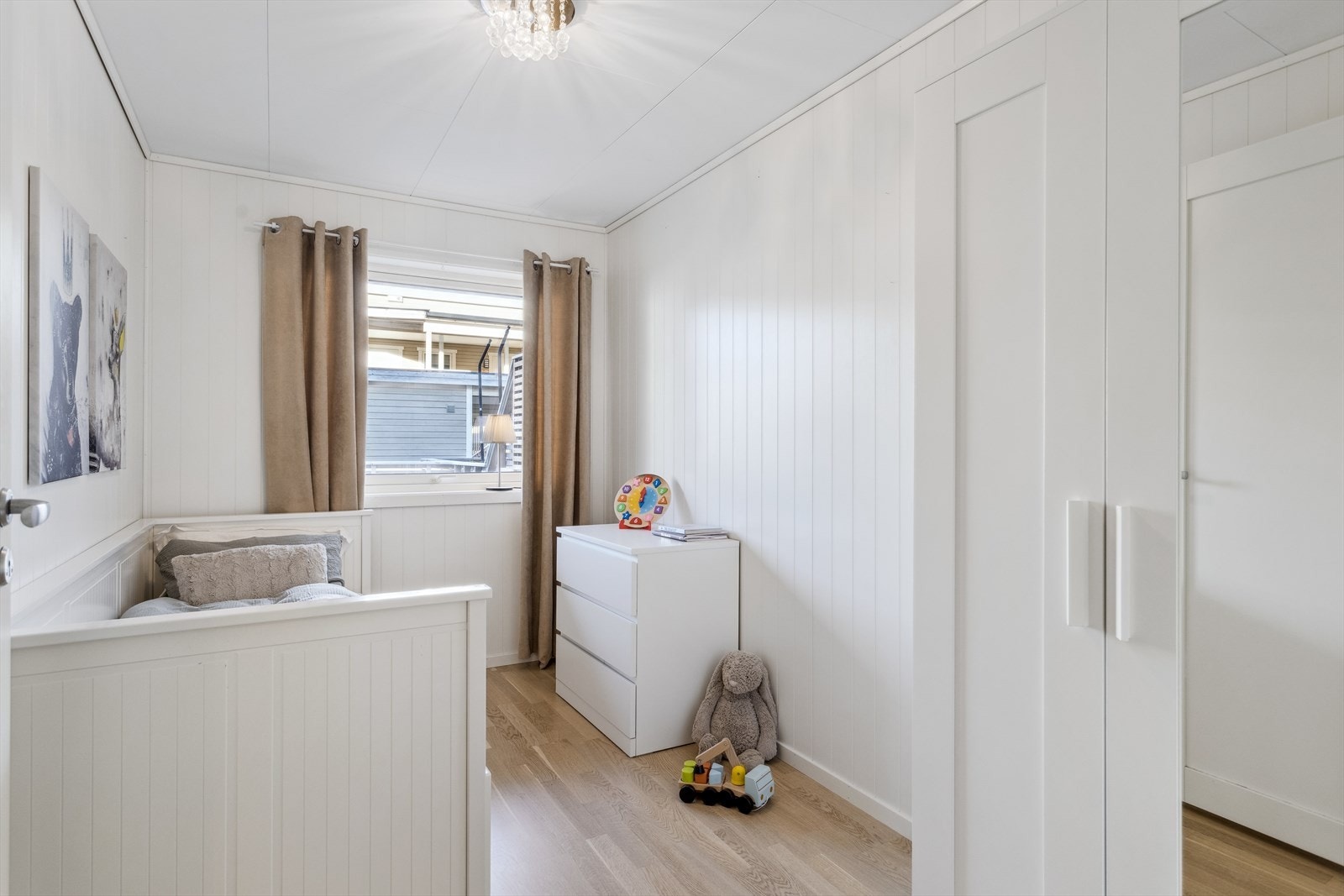 Boligens fjerde soverom er ca. 8 kvm. Galleribilde