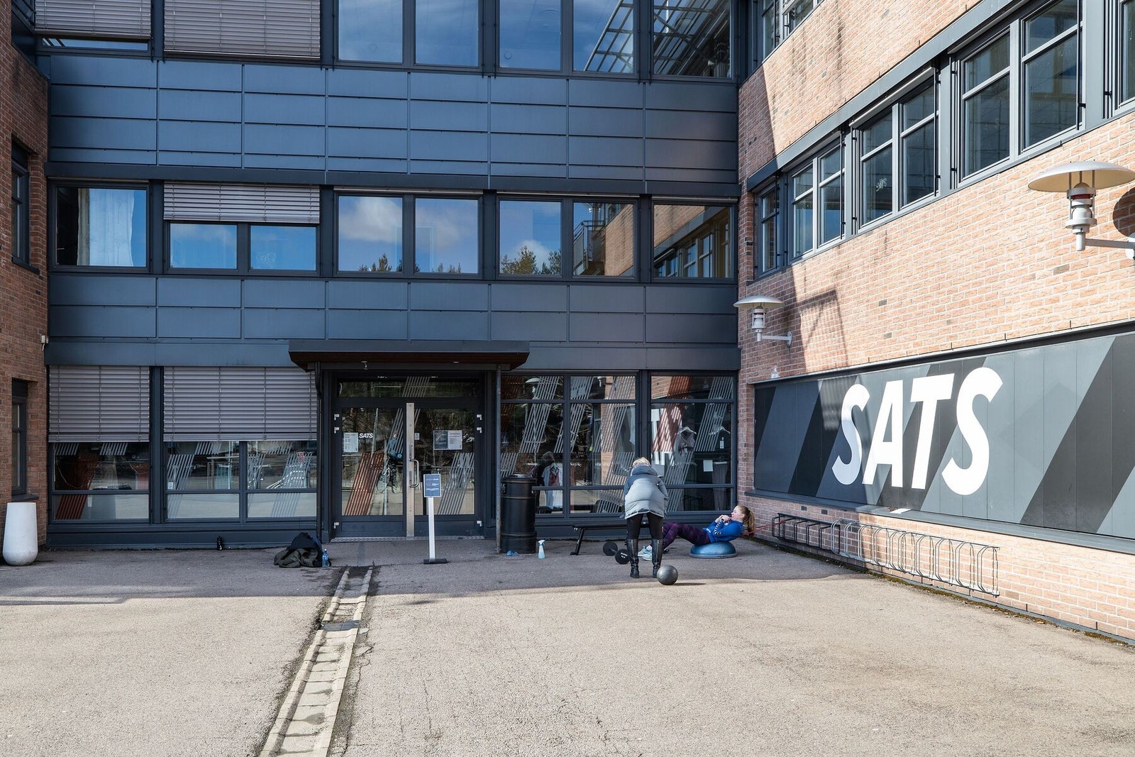 For de aktive ligger SATS treningssenter på Hellerud. Galleribilde