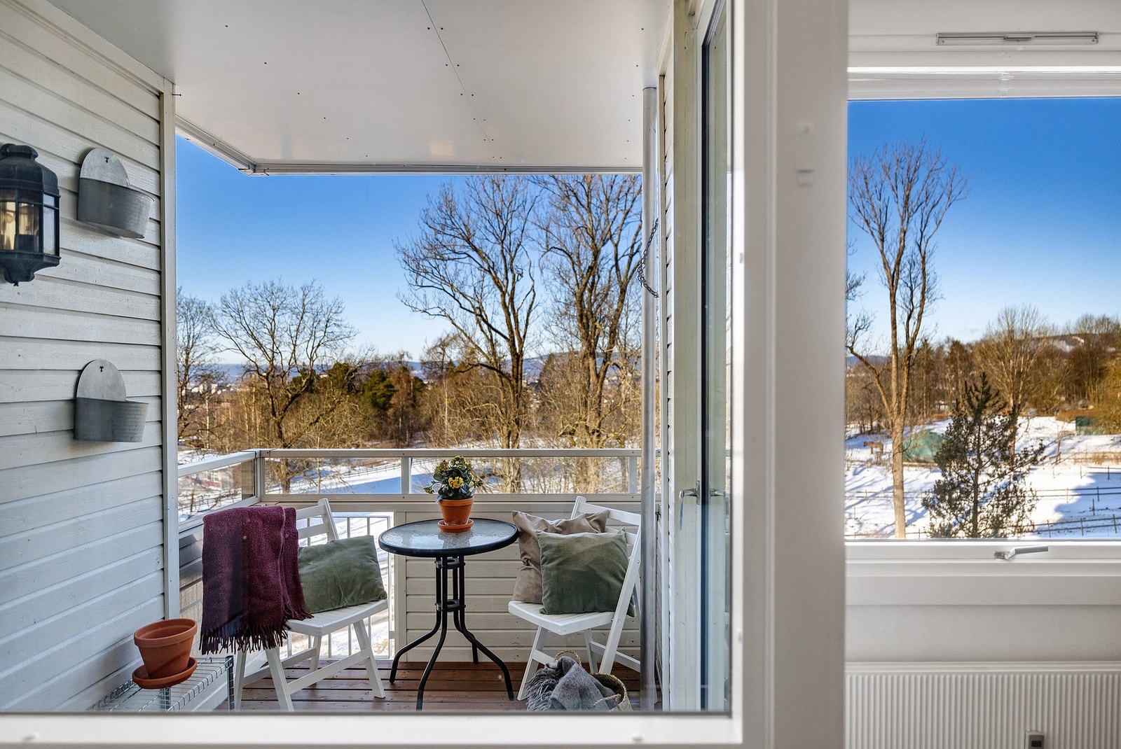 Her har du utsikt mot flotte naturomgivelser. Galleribilde