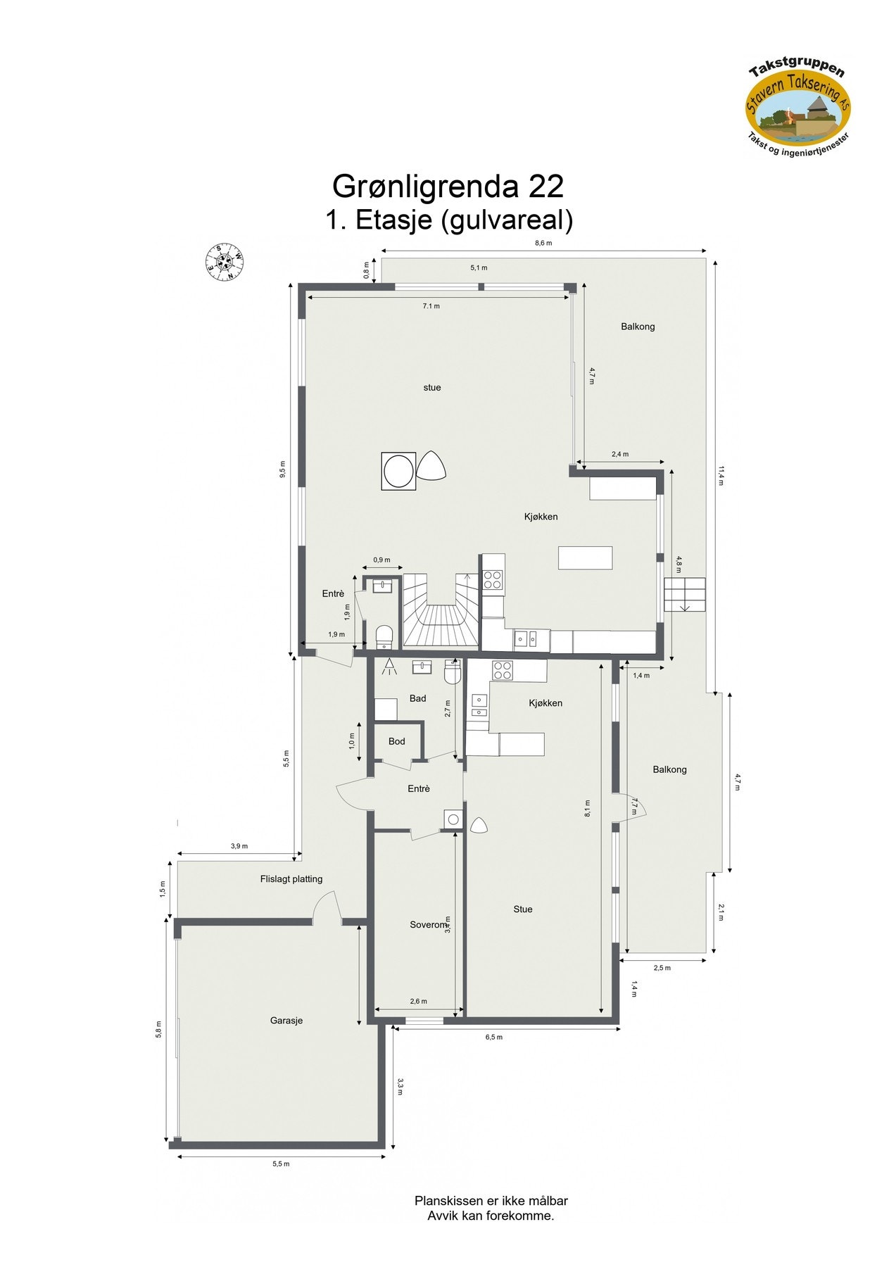 1. etg. Galleribilde