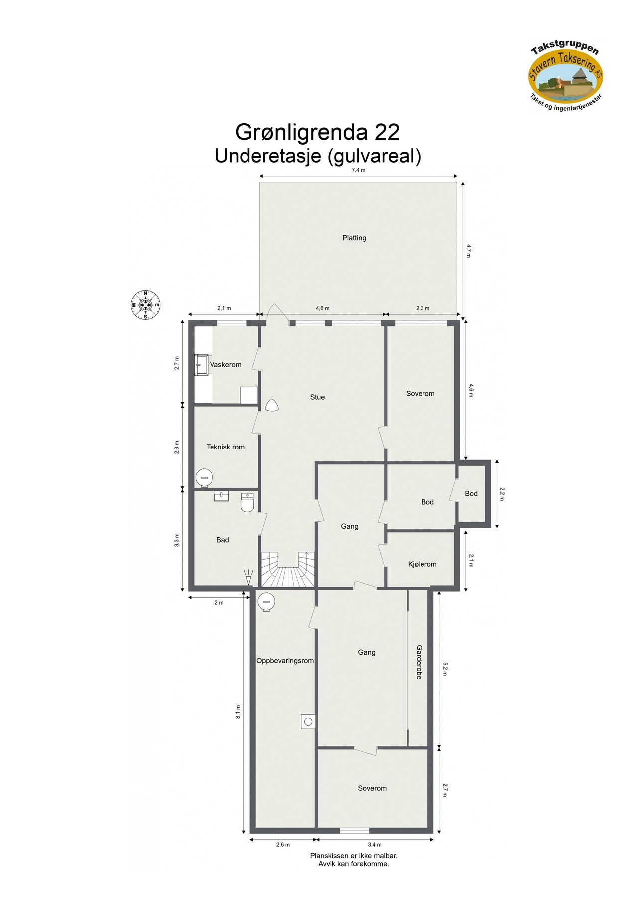 U. etg. Galleribilde