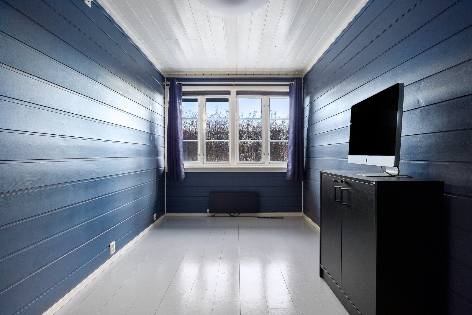 Dette rommet kan benyttes som soverom eller kontor. Galleribilde