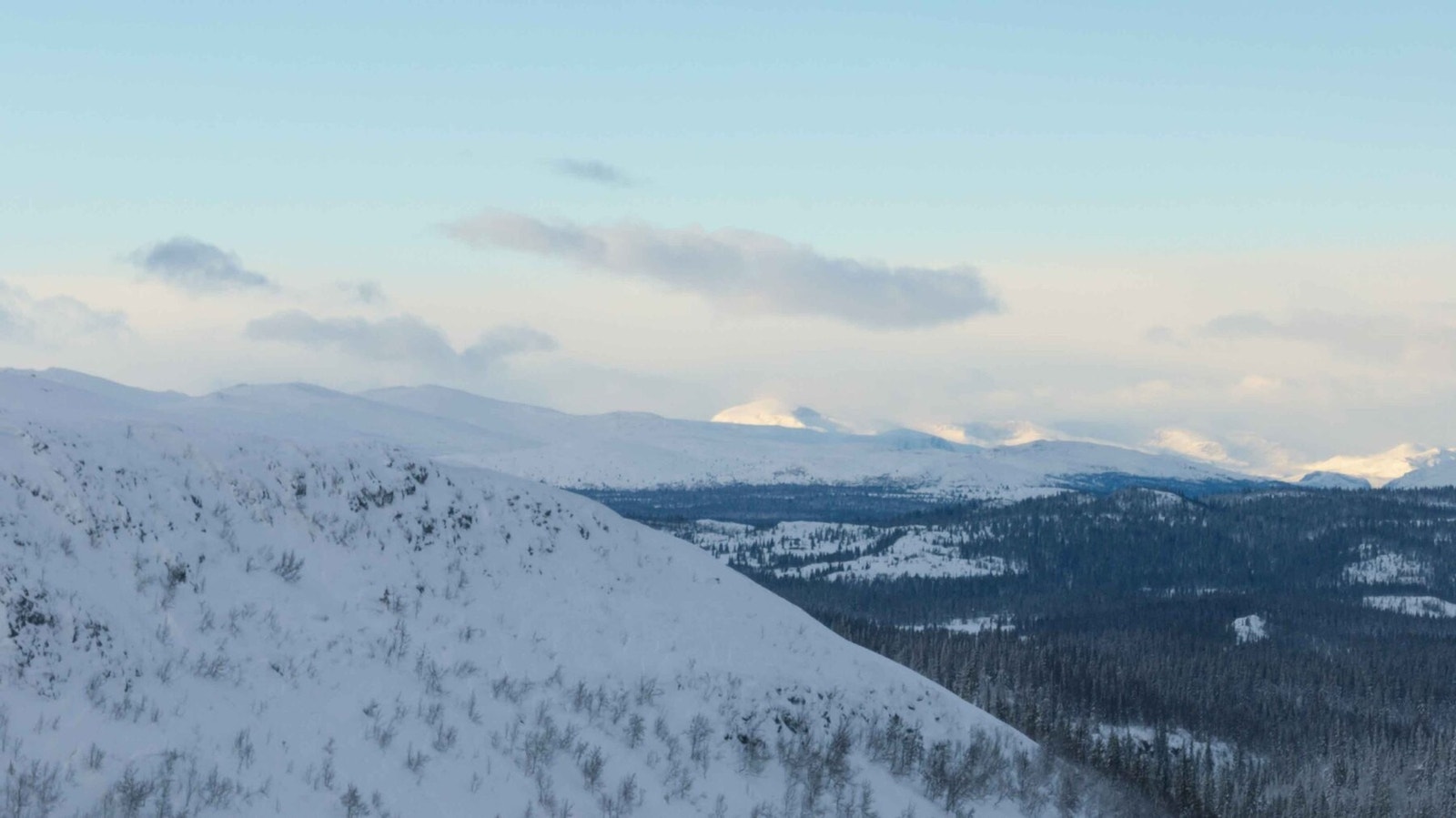 Fra Hestknappen mot Rondane Galleribilde