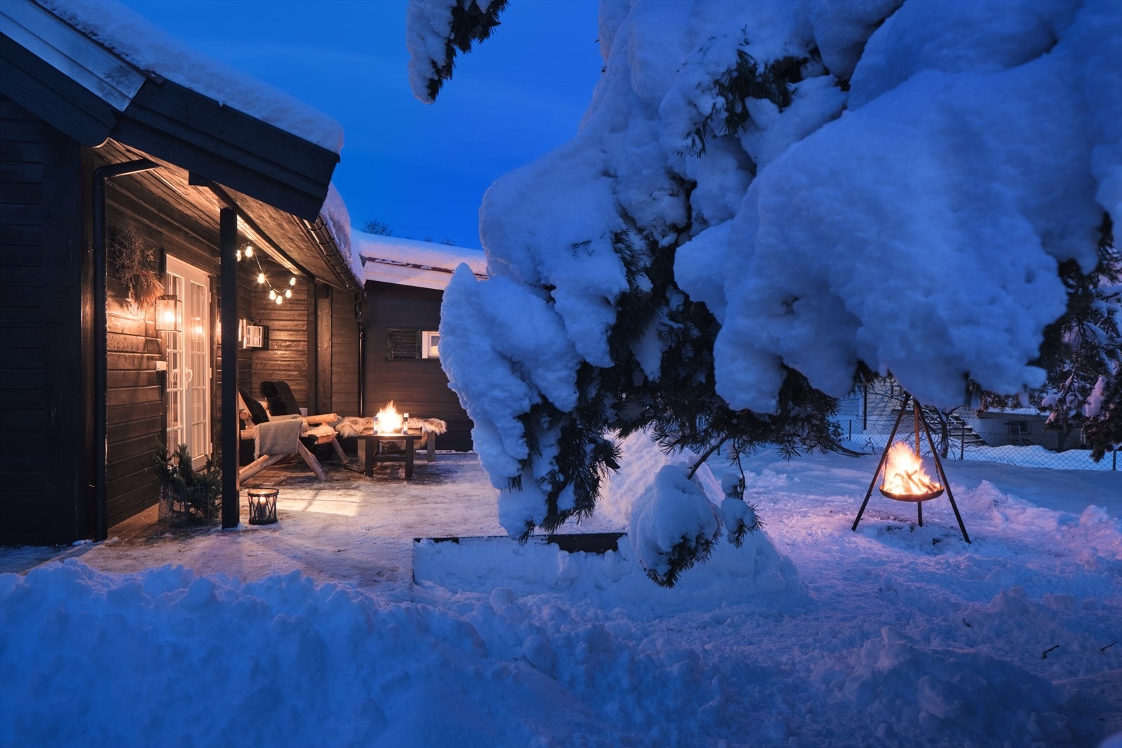 Et hyggelig og usjenert sted å sitte. Galleribilde