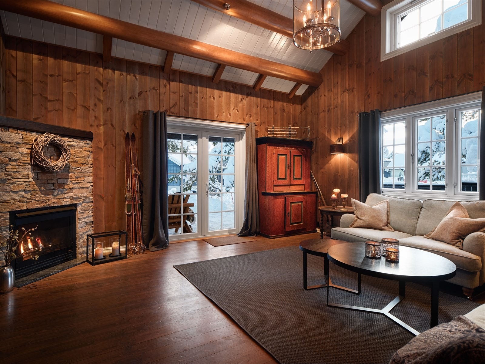 Hovedhytten har blitt oppusset i sin helhet i perioden 2008-2020. Galleribilde