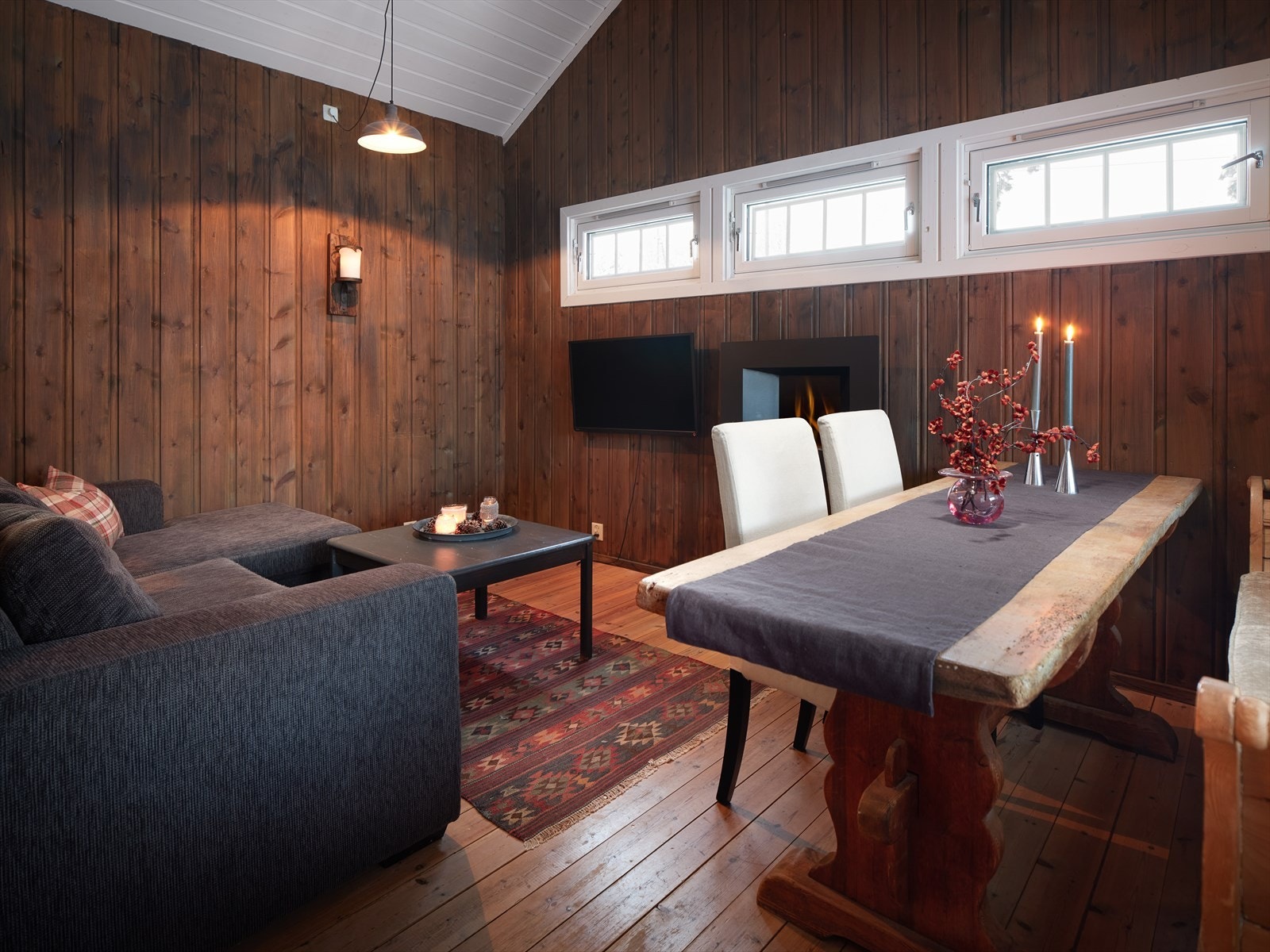 Biopeis på vegg. Egner seg også ypperlig for storfamilien eller gjester. Galleribilde