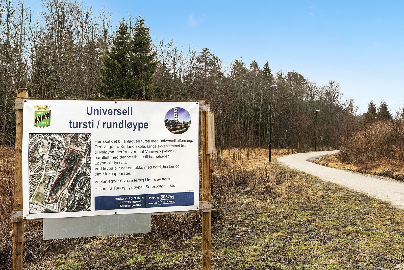 Det er meget flotte turmuligheter rett utenfor døren Galleribilde