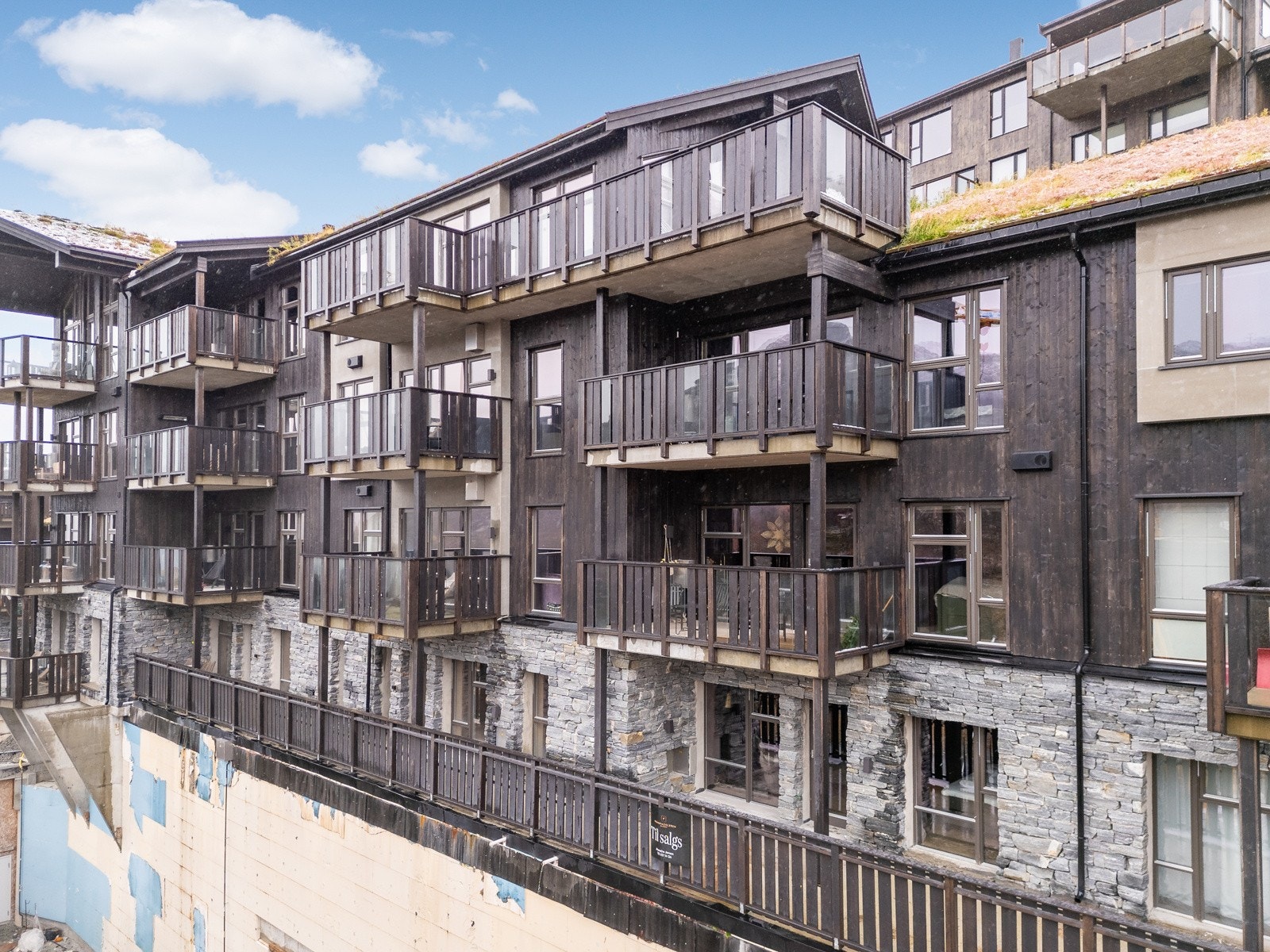 Leiligheten er plassert i første etasje Galleribilde