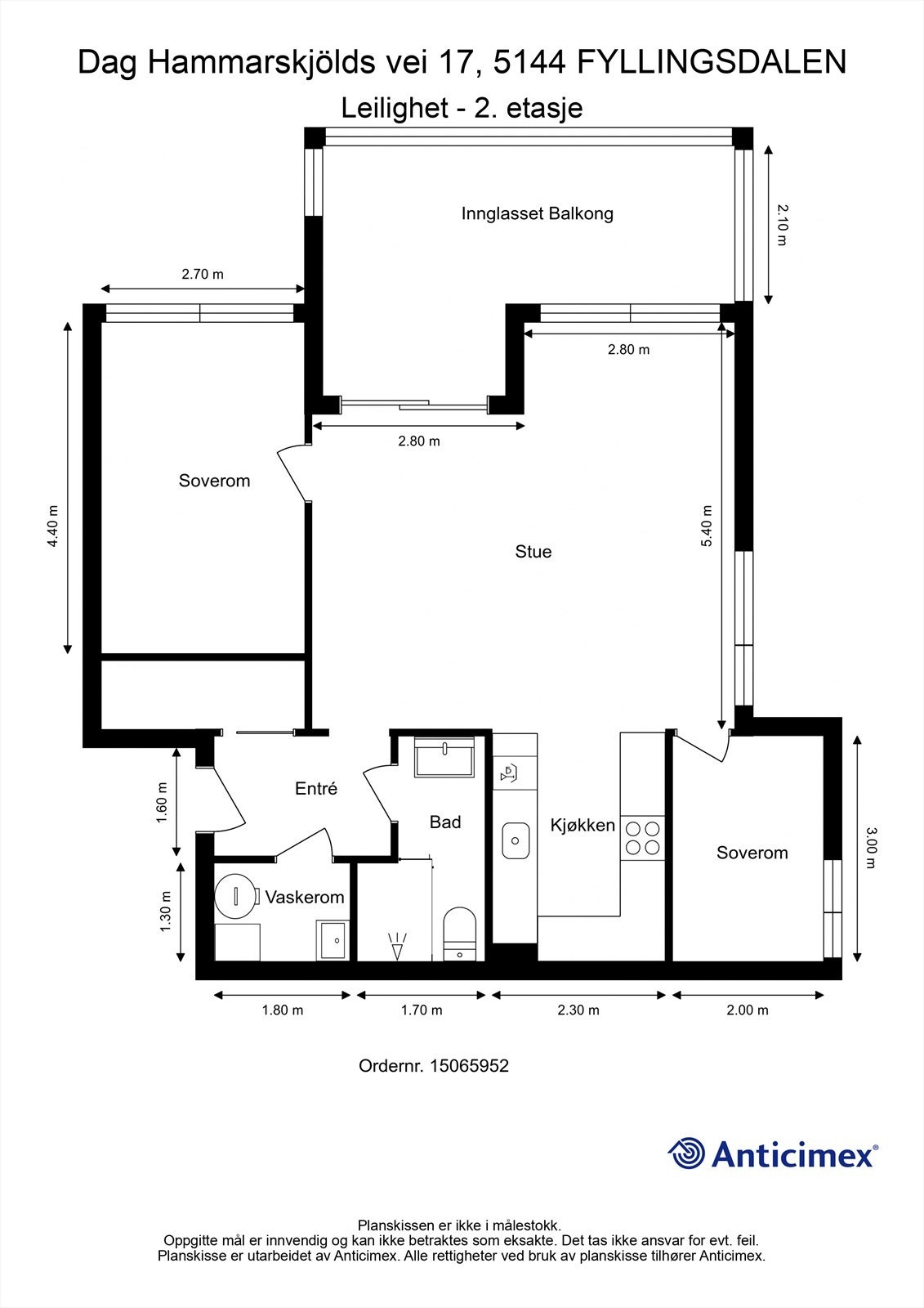 - Plantegning 2.etg - Galleribilde