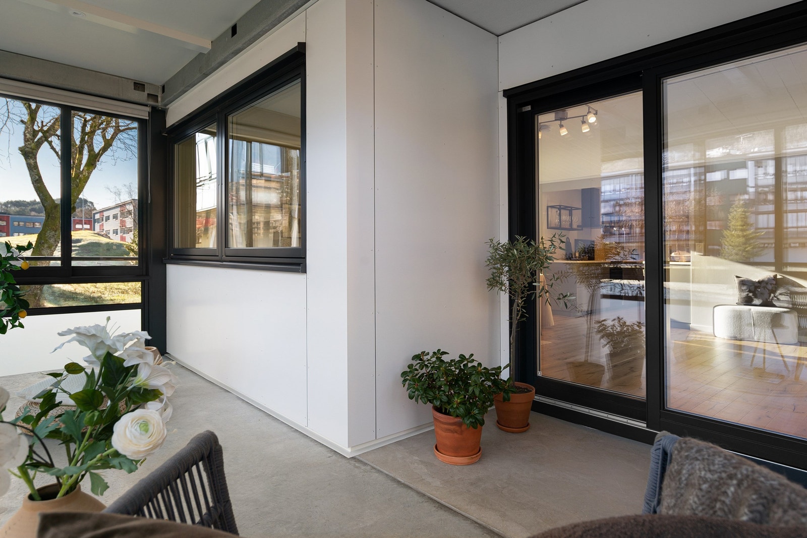 - Balkongen er på ca. 16kvm som gir meget god plass til ønsket innredning - Galleribilde