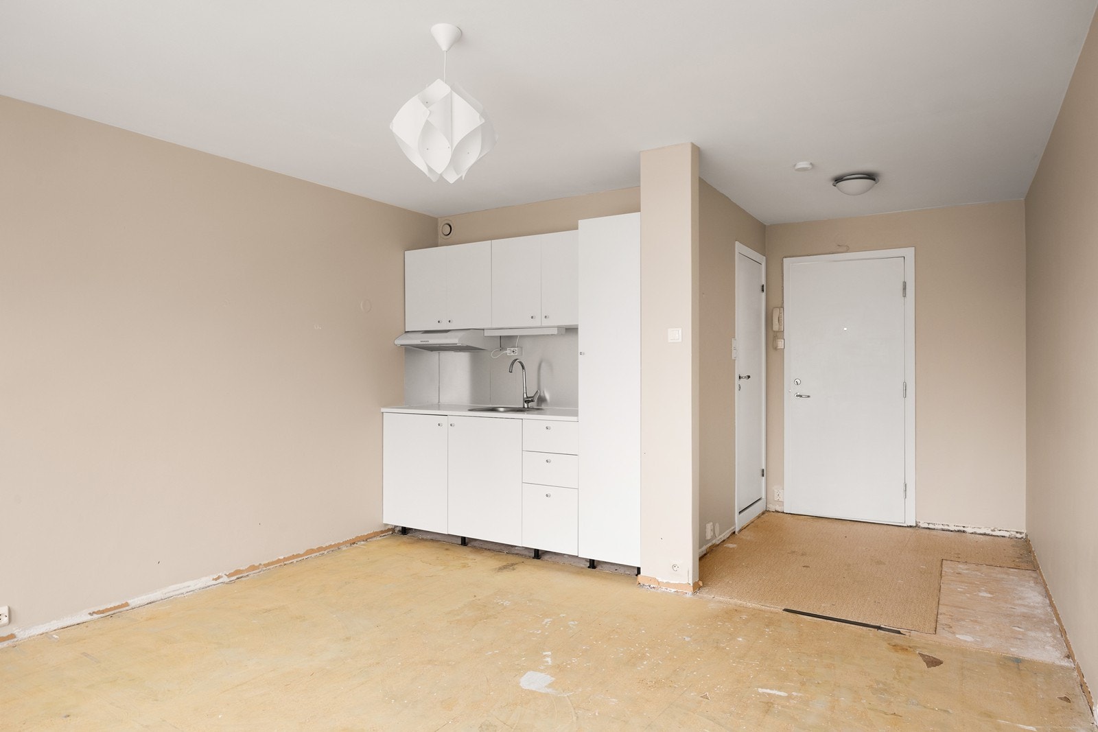 Her kan man legge gulv etter eget ønske Galleribilde