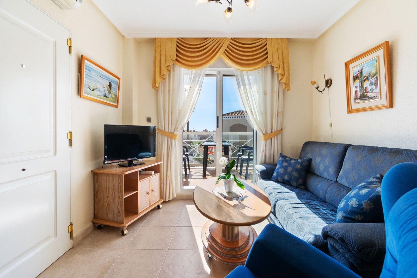 Stien med utgang til balkongen Galleribilde