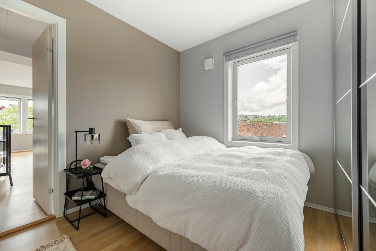 Soverommet vender mot skjermede grøntområder. Galleribilde