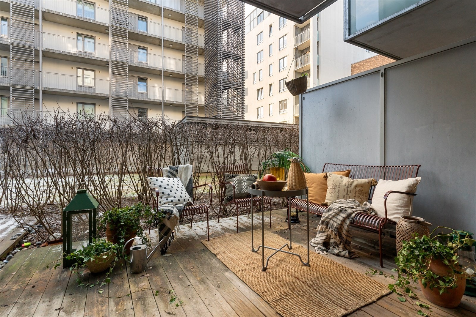 Leiligheten ligger i 1. etasje med egen privat markterrasse Galleribilde