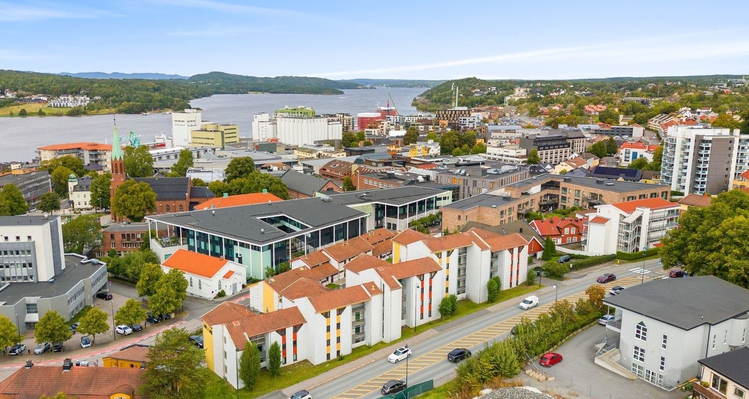 Vogts gate - gang avstand til det meste i Moss Galleribilde