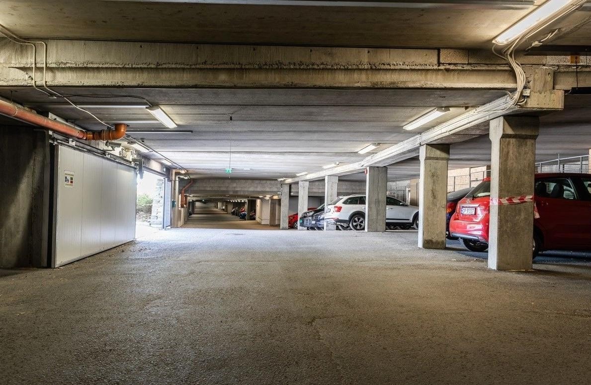 Det er oppmerkede gjesteplasser. Galleribilde