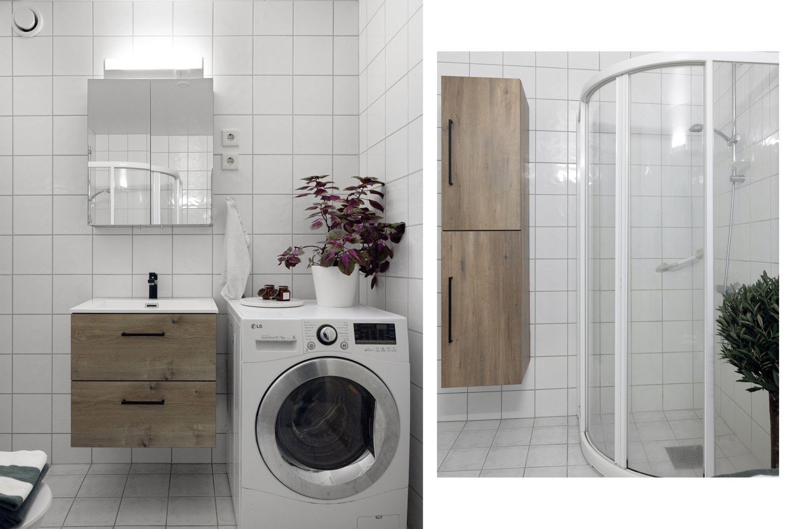 Opplegg for vaskemaskin Galleribilde